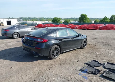 2024 Honda Civic Sport из США, поврежденный, VIN 19XFL2H80RE016694